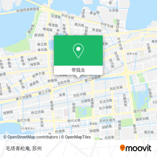 毛塔青松庵地图