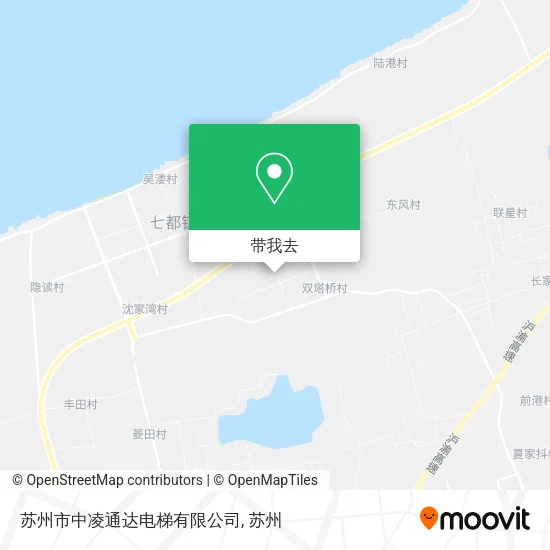 苏州市中凌通达电梯有限公司地图