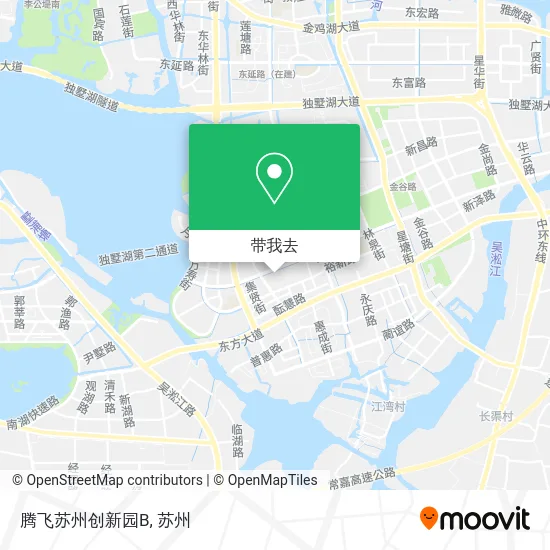 腾飞苏州创新园B地图