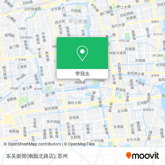 东吴面馆(南园北路店)地图