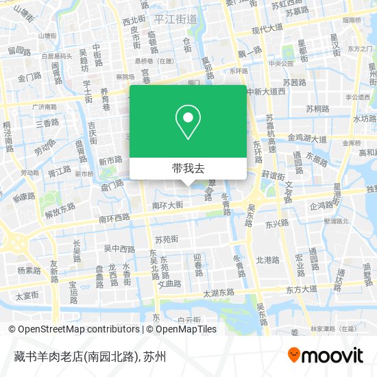 藏书羊肉老店(南园北路)地图