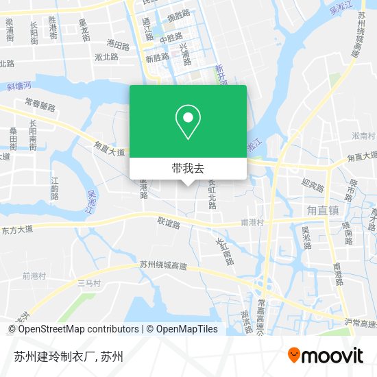 苏州建玲制衣厂地图