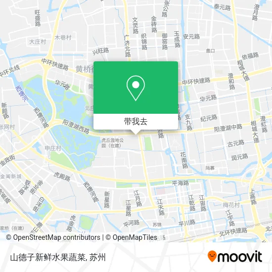 山德子新鲜水果蔬菜地图