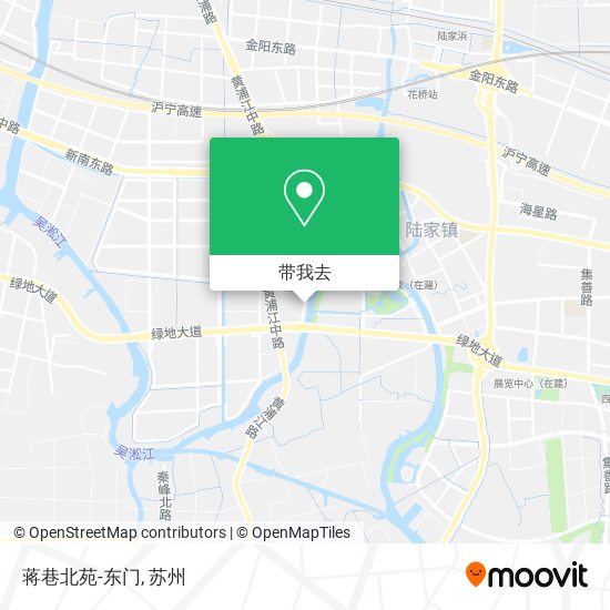 蒋巷北苑-东门地图