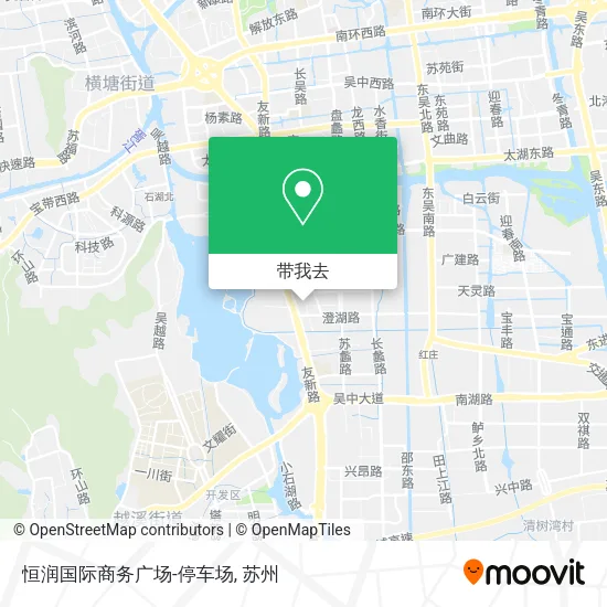 恒润国际商务广场-停车场地图