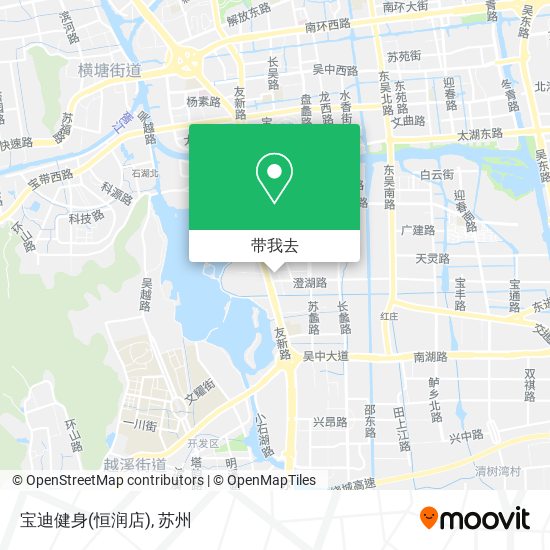 宝迪健身(恒润店)地图