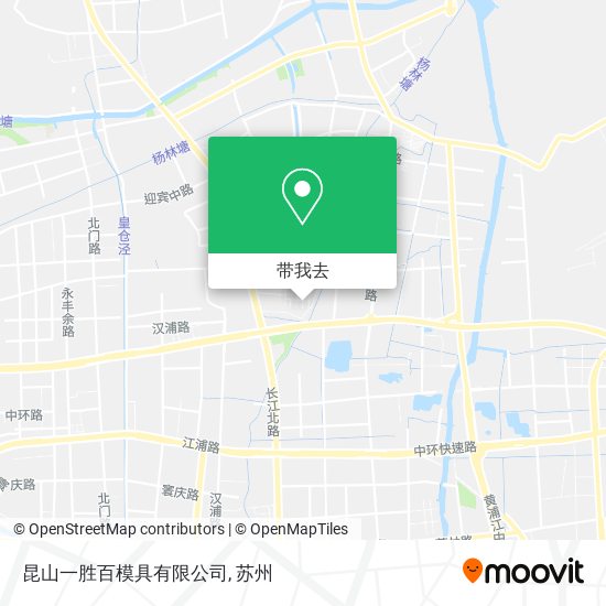 昆山一胜百模具有限公司地图