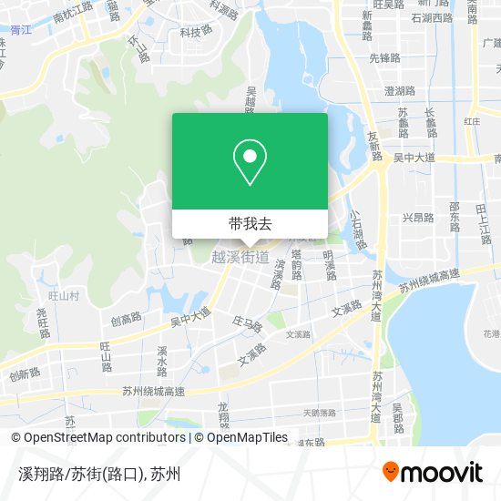 溪翔路/苏街(路口)地图