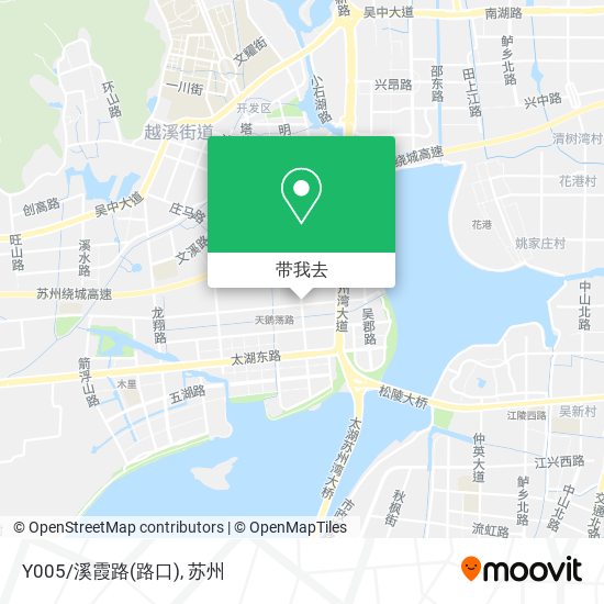Y005/溪霞路(路口)地图