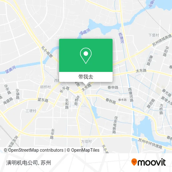 满明机电公司地图