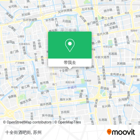 十全街酒吧街地图