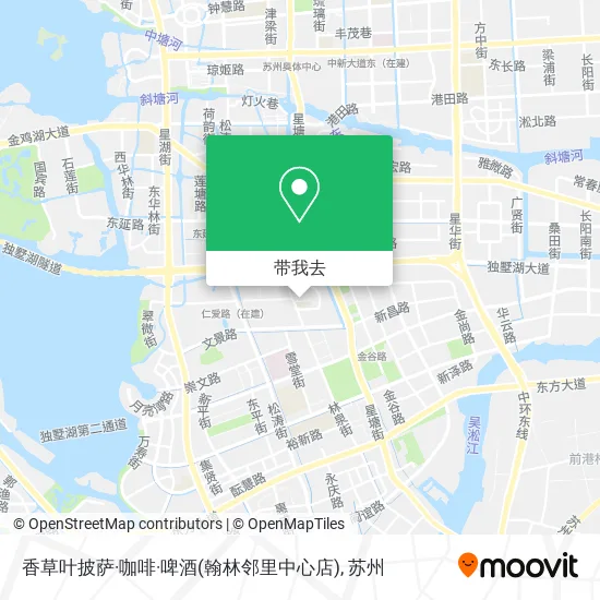 香草叶披萨·咖啡·啤酒(翰林邻里中心店)地图