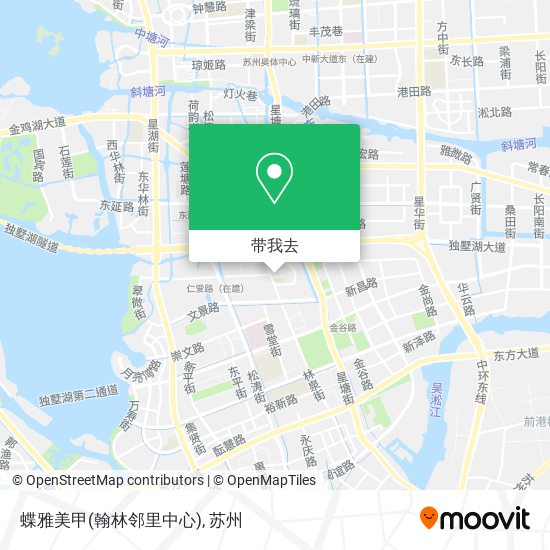 蝶雅美甲(翰林邻里中心)地图