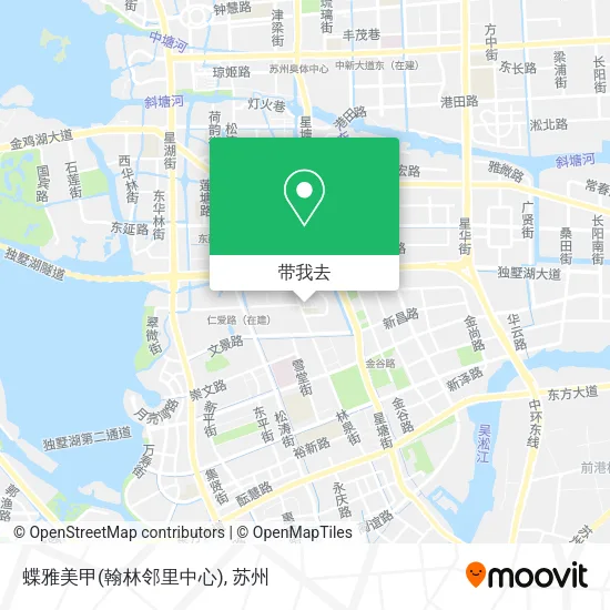 蝶雅美甲(翰林邻里中心)地图