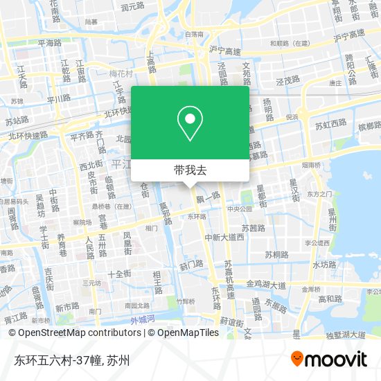 东环五六村-37幢地图