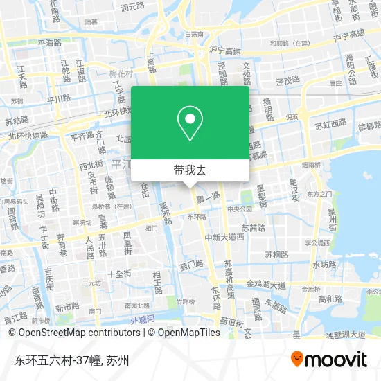 东环五六村-37幢地图