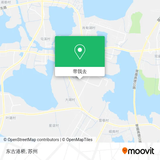 东古港桥地图