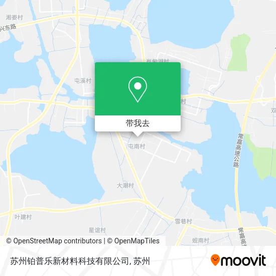 苏州铂普乐新材料科技有限公司地图