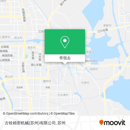 古铨精密机械(苏州)有限公司地图