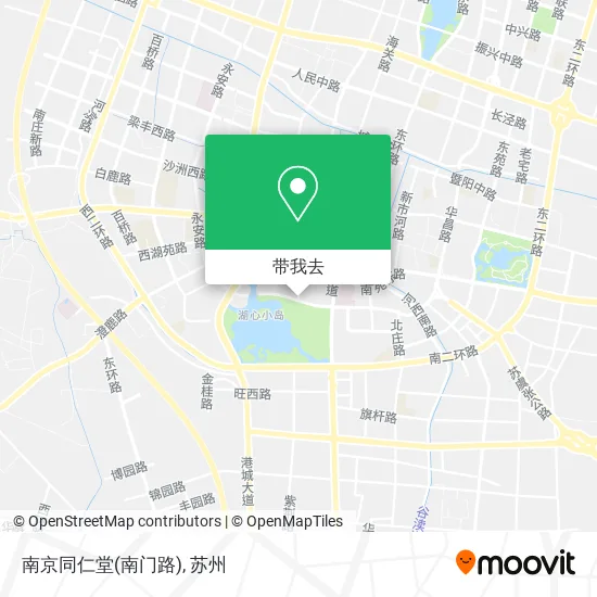 南京同仁堂(南门路)地图