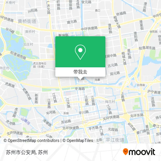 苏州市公安局地图