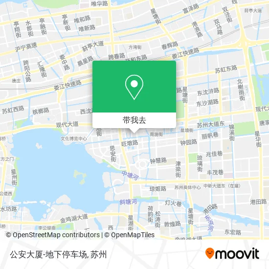公安大厦-地下停车场地图