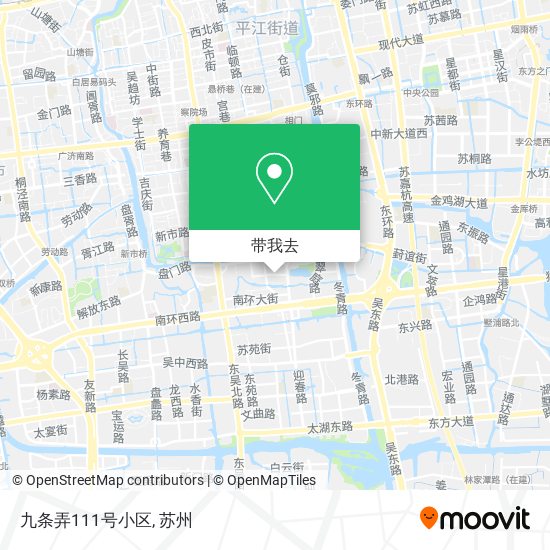 九条弄111号小区地图