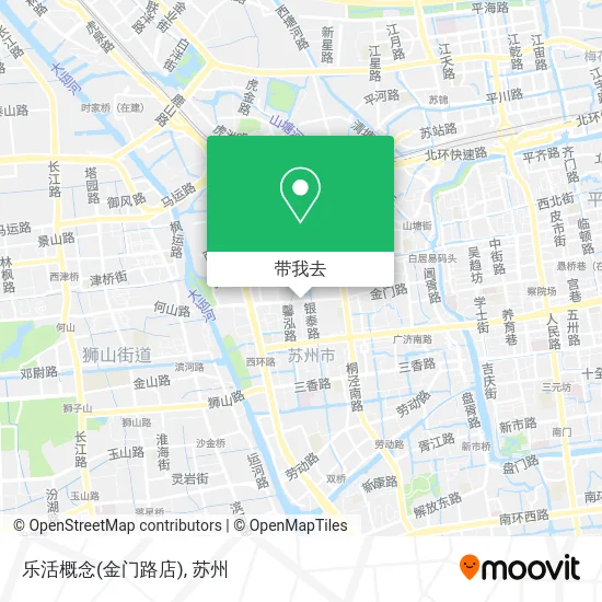 乐活概念(金门路店)地图