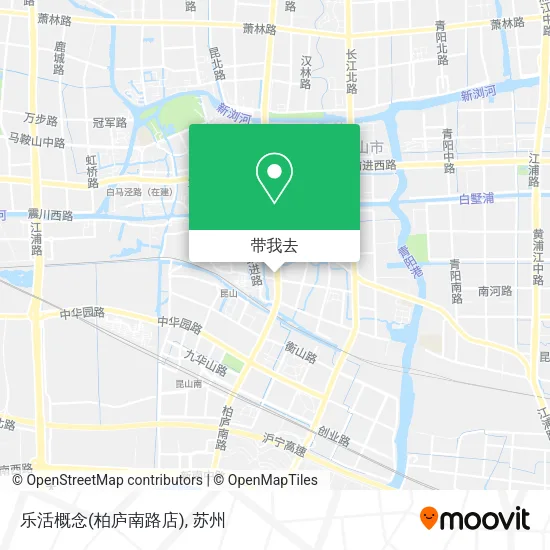 乐活概念(柏庐南路店)地图