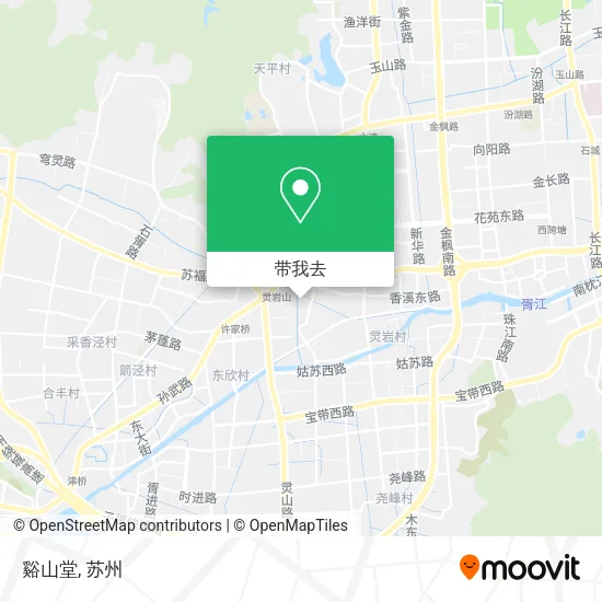 谿山堂地图