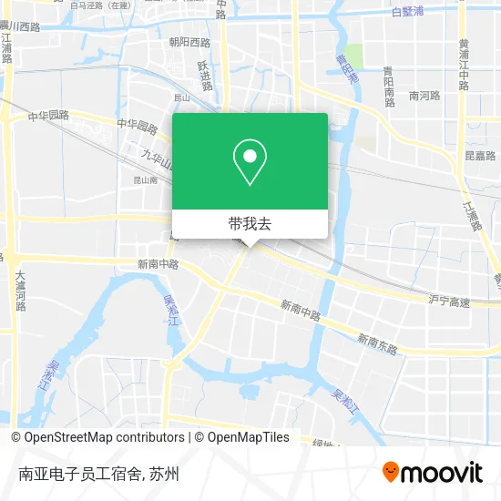 南亚电子员工宿舍地图
