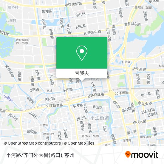 平河路/齐门外大街(路口)地图