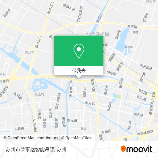 苏州市荣事达智能吊顶地图