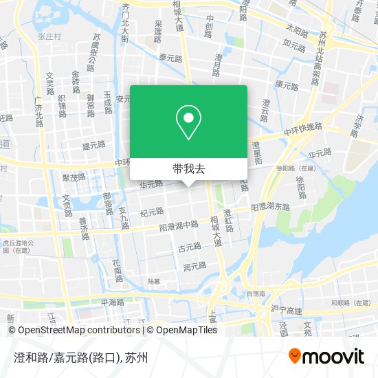 澄和路/嘉元路(路口)地图