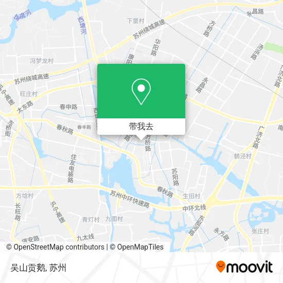 吴山贡鹅地图
