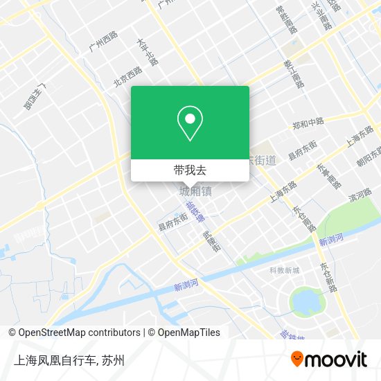 上海凤凰自行车地图