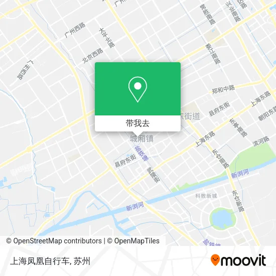 上海凤凰自行车地图