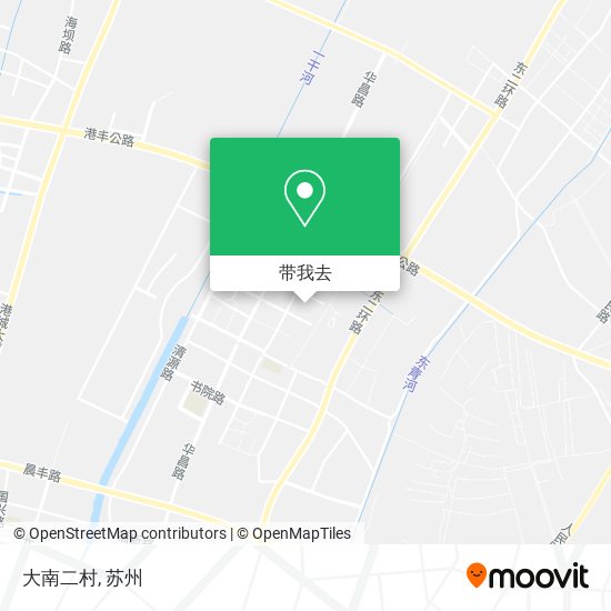大南二村地图