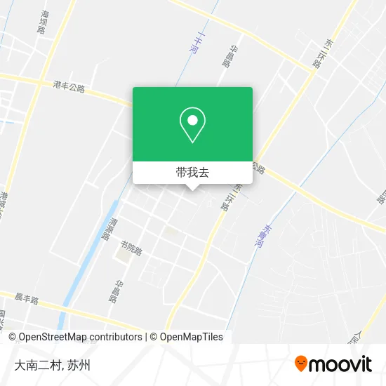 大南二村地图