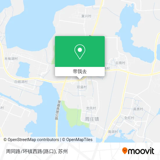 周同路/环镇西路(路口)地图