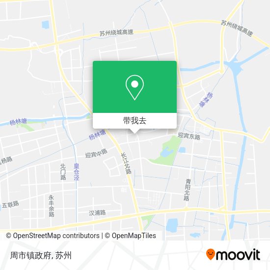 周市镇政府地图
