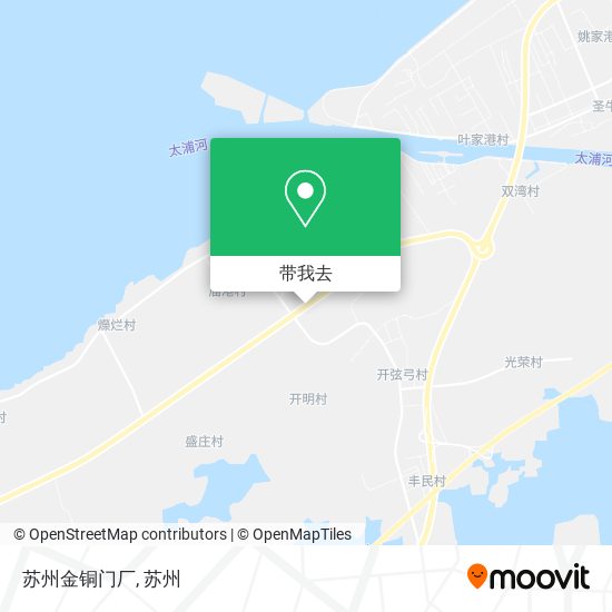 苏州金铜门厂地图