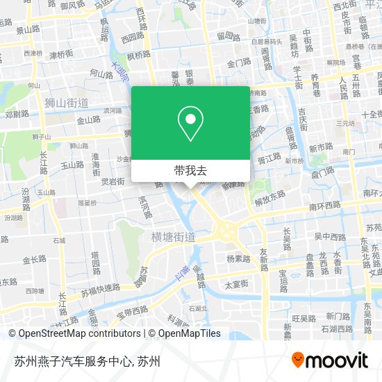 苏州燕子汽车服务中心地图
