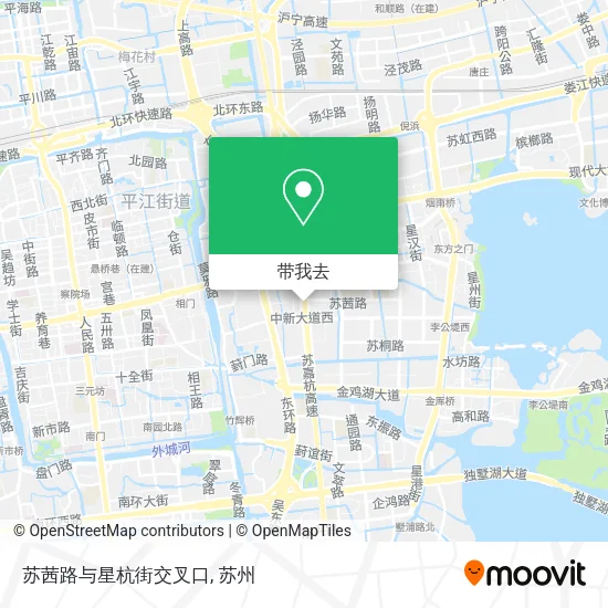 苏茜路与星杭街交叉口地图