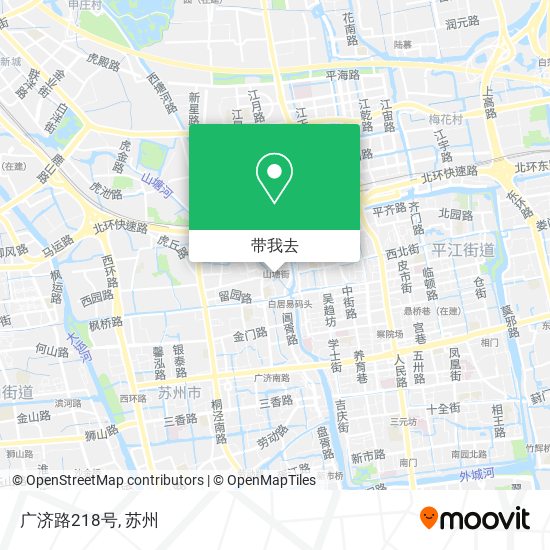 广济路218号地图