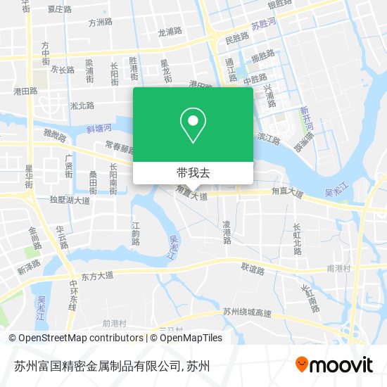 苏州富国精密金属制品有限公司地图