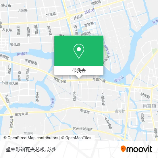 盛林彩钢瓦夹芯板地图