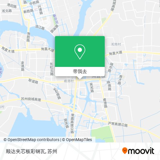 顺达夹芯板彩钢瓦地图