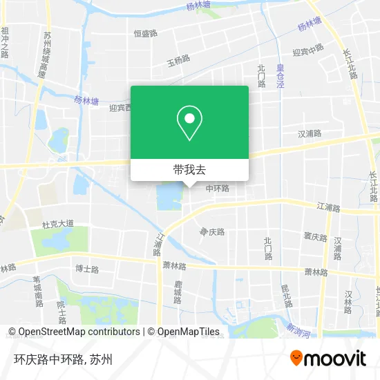 环庆路中环路地图