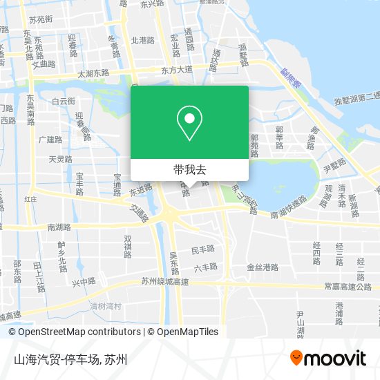 山海汽贸-停车场地图